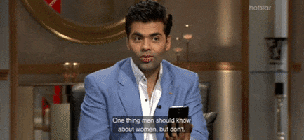 Vidya Koffee With Karan GIF