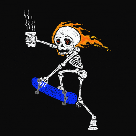 Coffee Skate GIF