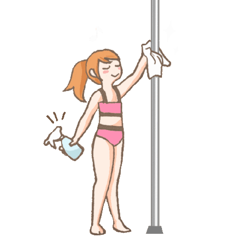 Pole Dance Sticker
