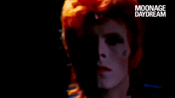 David Bowie Neon Rated GIF by MOONAGE DAYDREAM