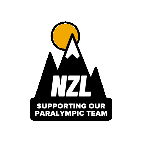 Paralympics New Zealand Sticker