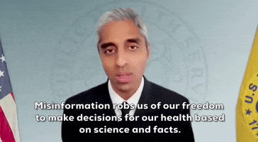 Vivek Murthy Misinformation GIF by GIPHY News