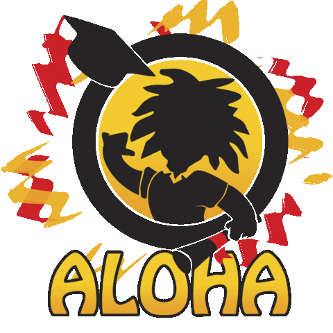 Fred Alohaepica Sticker by Aloha Formandos