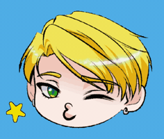 Wink Kiss GIF