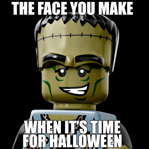 halloween frankenstein GIF by LEGO