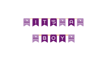 Its A Boy Gender Reveal Sticker by Naviva