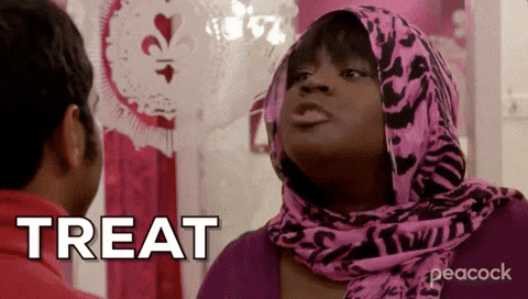 Treat-yoself GIFs - Get the best GIF on GIPHY