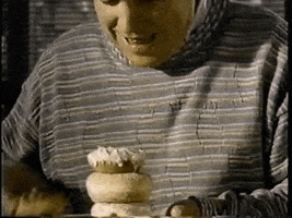 hungry donut GIF