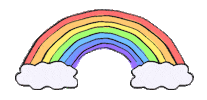 Happy Rainbow Sticker