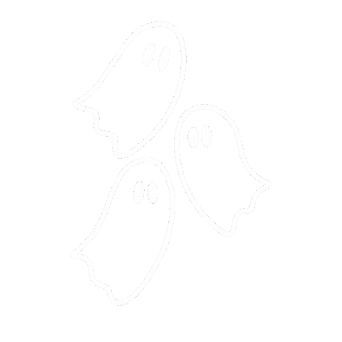 Halloween Ghost Sticker by Sincerely Barbie Designs