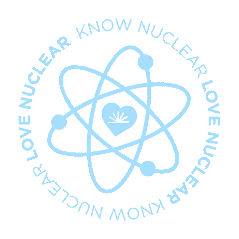 Energy Atom Sticker by Bruce Power