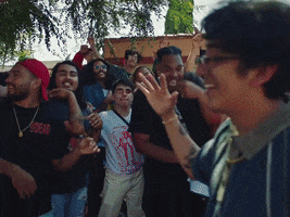 Party Handshake GIF by Cuco