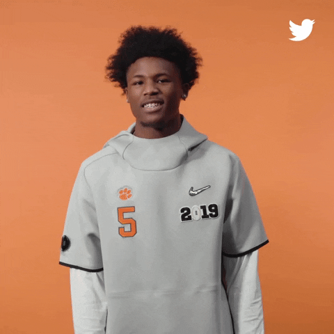 clemson tigers lol GIF by Twitter