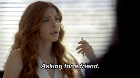 Just Asking Rachelle Lefevre GIF by Proven Innocent - Find & Share on GIPHY