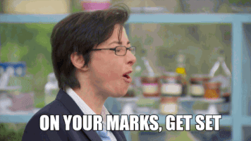 great british baking show on your marks GIF by PBS