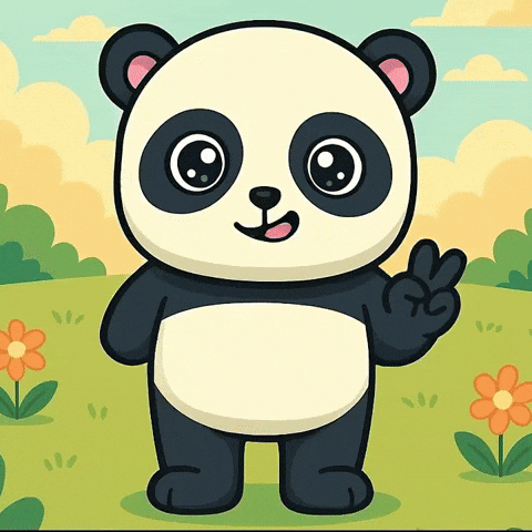 Happy Peace GIF by PandaMania