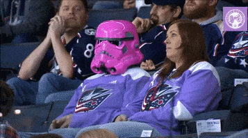 Star Wars Hello GIF by Columbus Blue Jackets