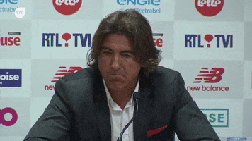 press conference coach GIF by Sporza