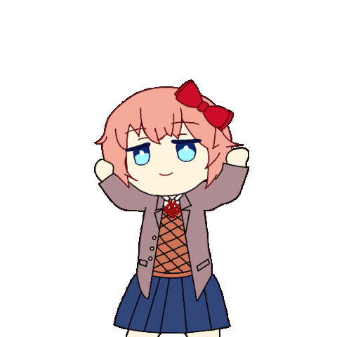 Sayori Dancing Sticker