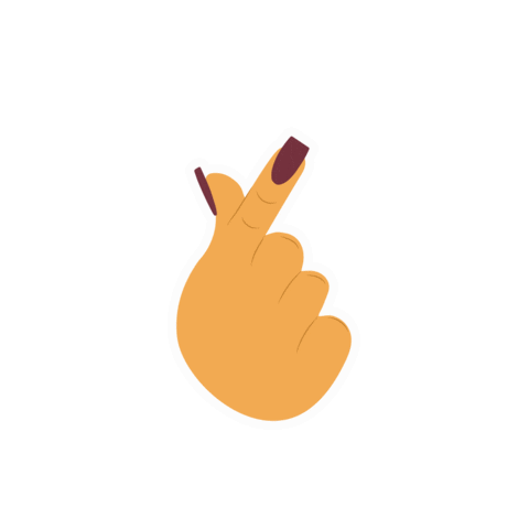 In Love Korean Heart Sticker