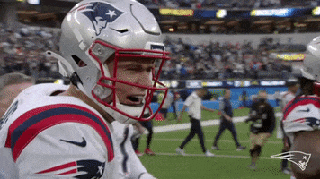Happy Damien Harris GIF by New England Patriots