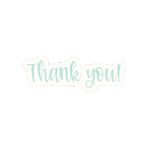 Thank You Sticker