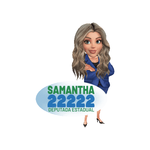 Samantha Sticker by samanthacavalca