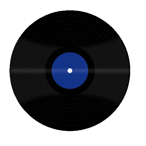 Vinyl Disc Sticker by closetsingapore for iOS & Android | GIPHY
