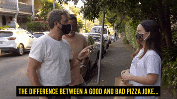 Pizza Delivery GIF by Celebrity Apprentice Australia