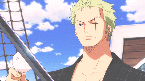 Image result for zoro gif