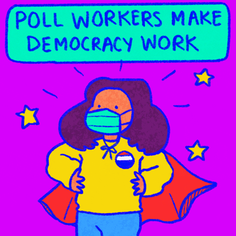 Election Day Superhero GIF by INTO ACTION
