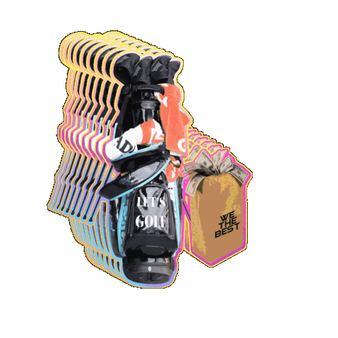 Money Golf Sticker by We The Best