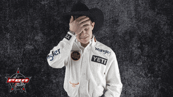 confused confusion GIF by Professional Bull Riders (PBR)