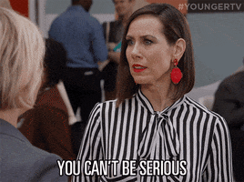 are you kidding me tv land GIF by YoungerTV