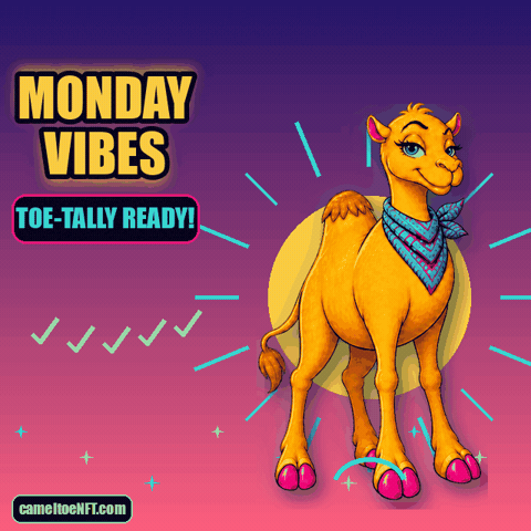 Monday Motivation New Week GIF by CamelToe
