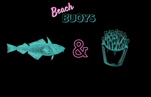 Beachbuoys seafood staycation fish and chips margate GIF
