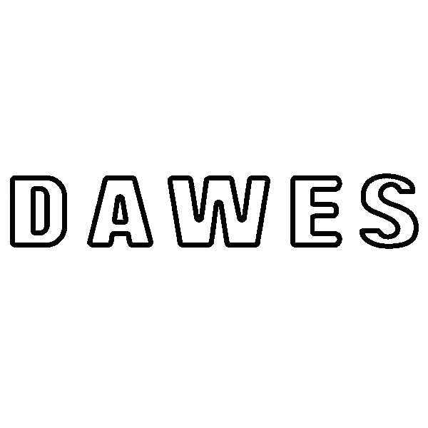 Dawes The Band Sticker by Dawes