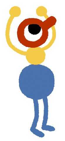 Looking Hands Up Sticker by Panic Games and Playdate