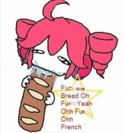 French Bread Kasane Teto GIF