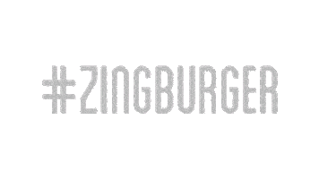 ZING burger Sticker