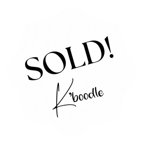 Sold Sticker by K'Boodle