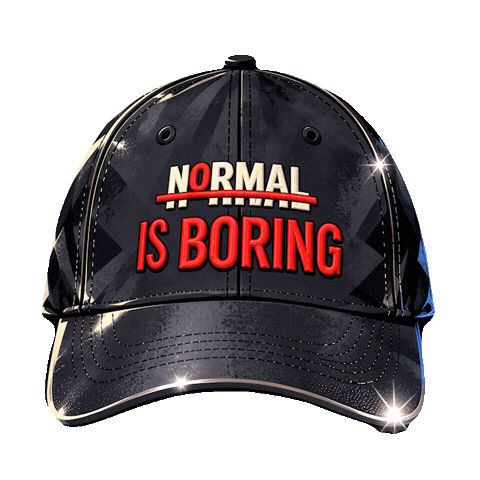 Coffee Normal Is Boring Sticker by Espressolab