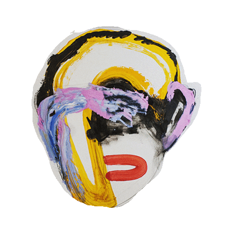 Art Faces Sticker by Myartisreal