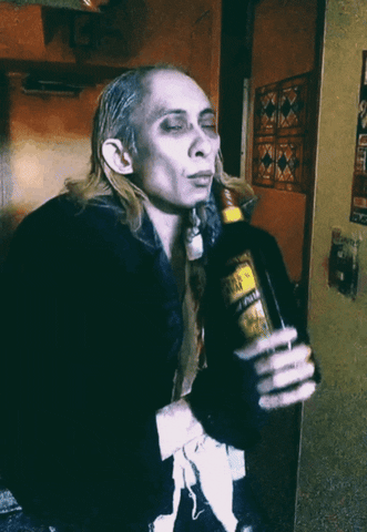 Rocky Horror Picture Show Drinking GIF