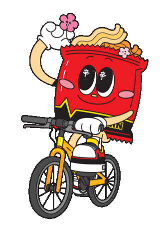 Happy Happiness Sticker by Nongshim Global