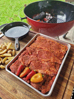Grilling Carne Asada GIF by La Michoacana Meat Market