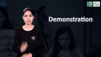 Sign Language Demonstration GIF by ISL Connect