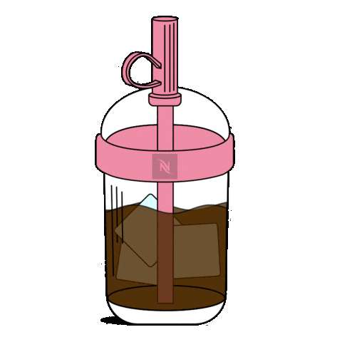Iced Coffee Summer Sticker by Nespresso
