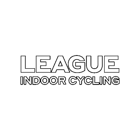 League Indoor Cycling Sticker
