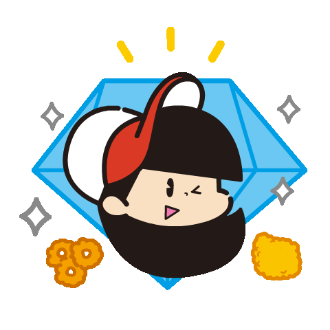lotteria_L4 Sticker